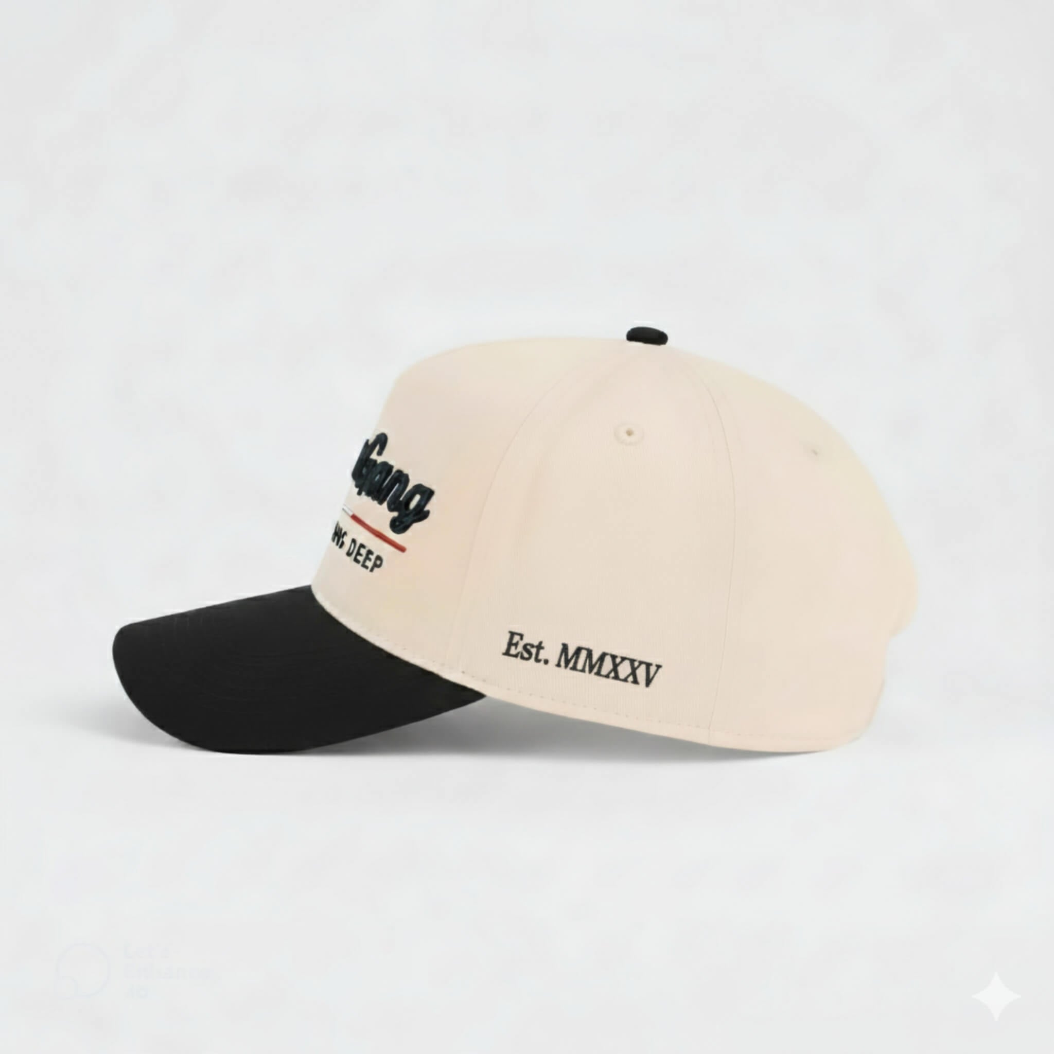 Black & Créme Snapback