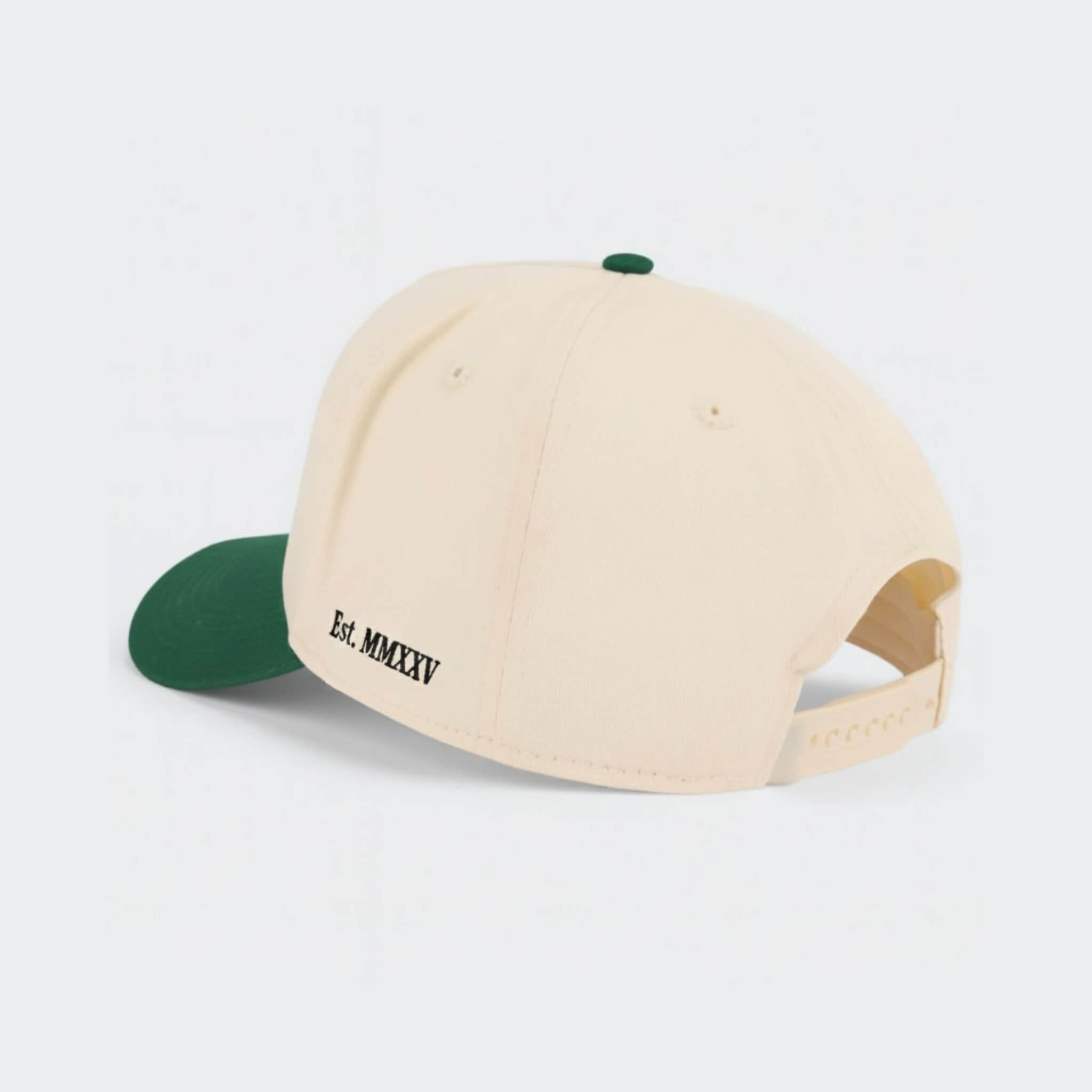 Black & Forest Green Snapback