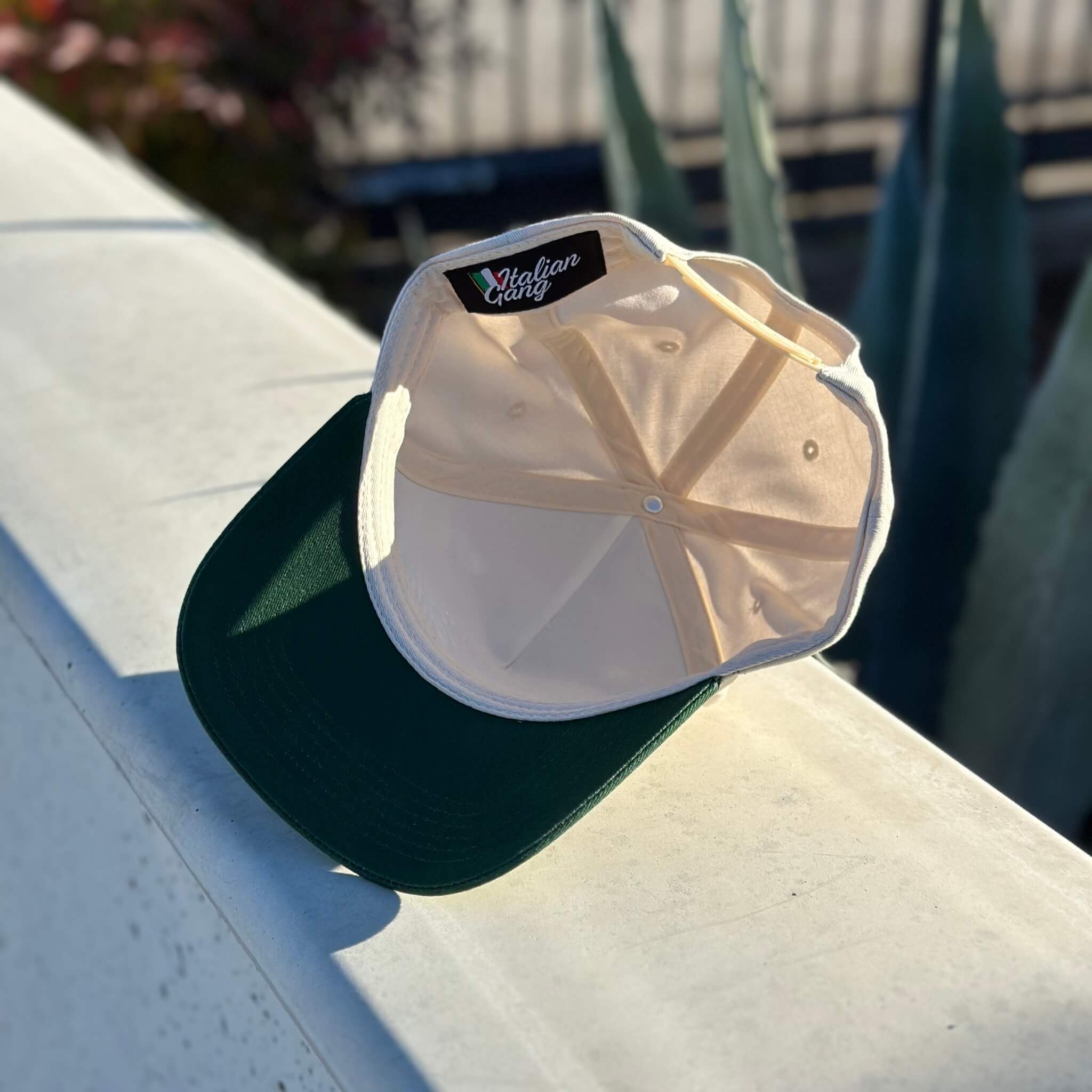 Forest Green & Crème Snapback