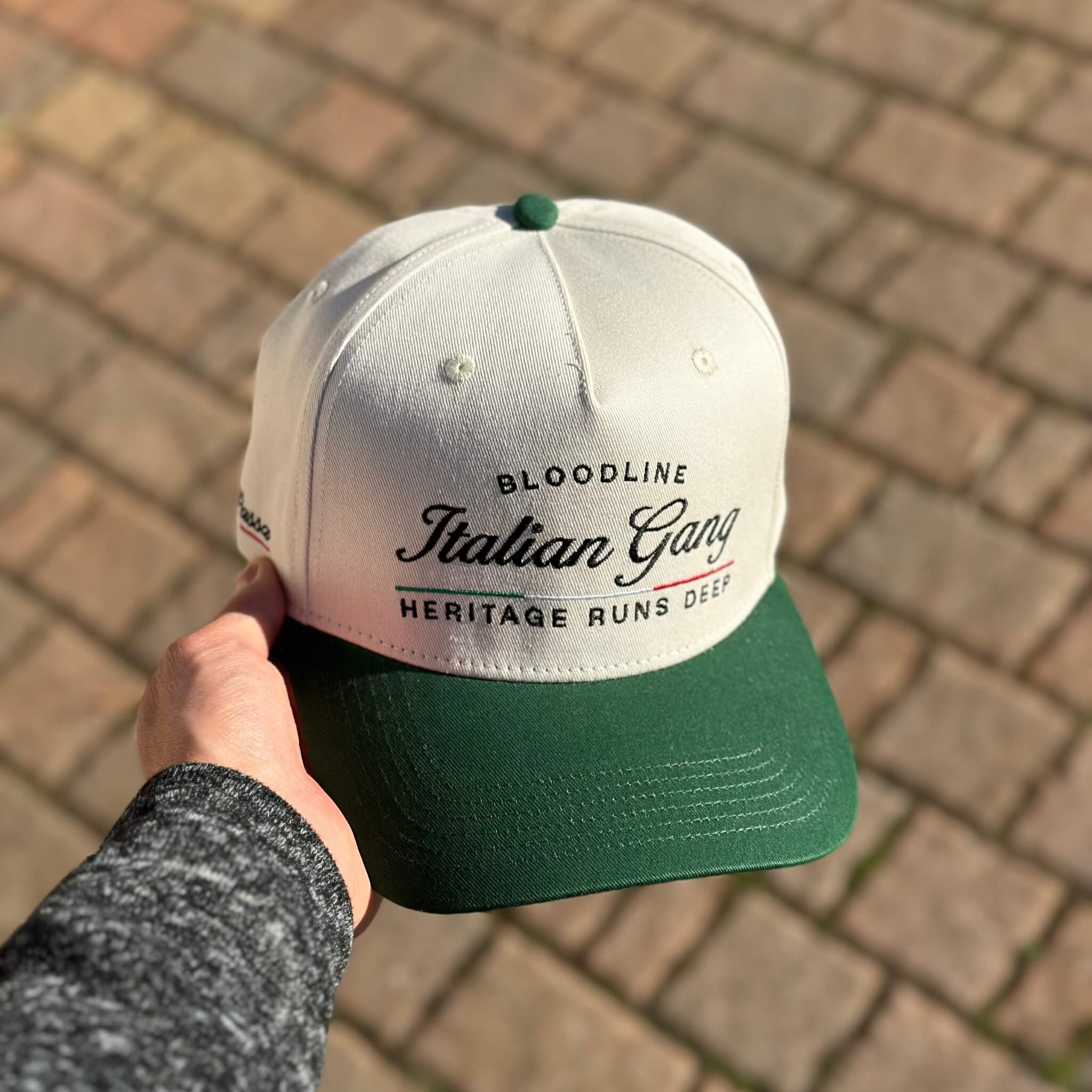 Forest Green & Crème Snapback