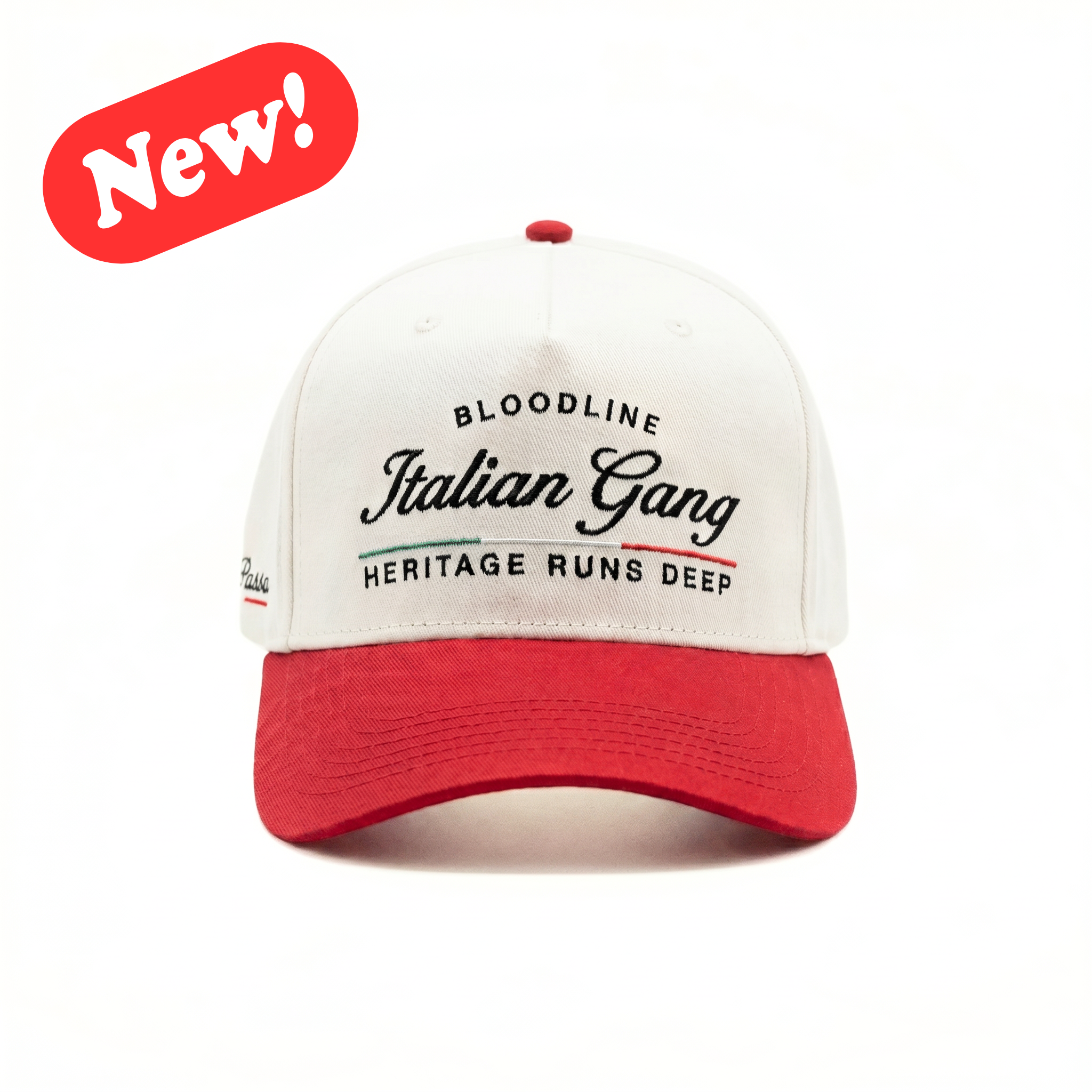 Red & Créme Snapback