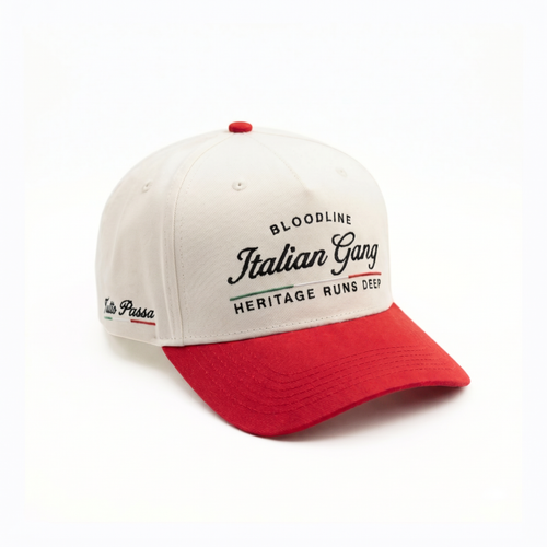 Red & Créme Snapback