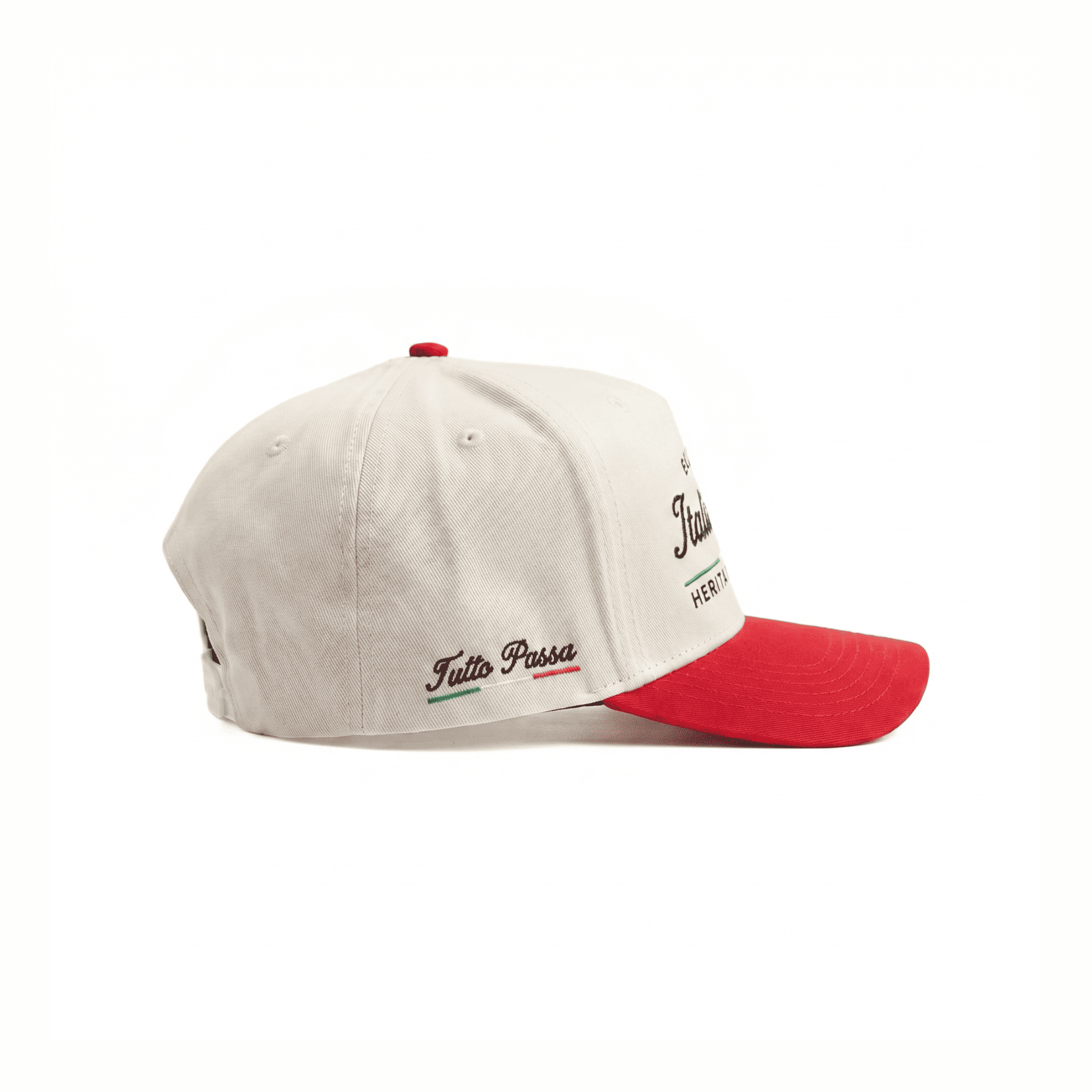 Red & Créme Snapback