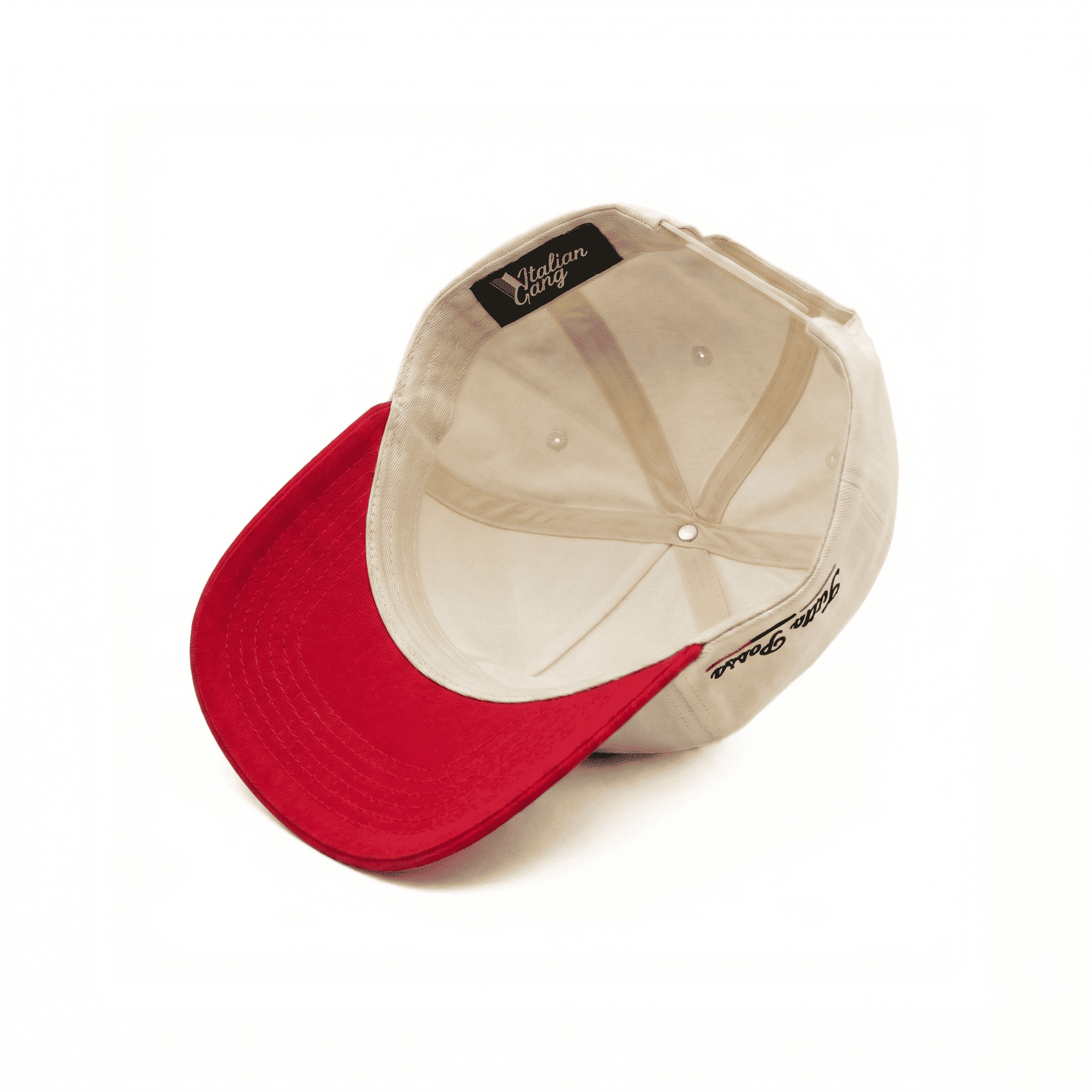 Red & Créme Snapback
