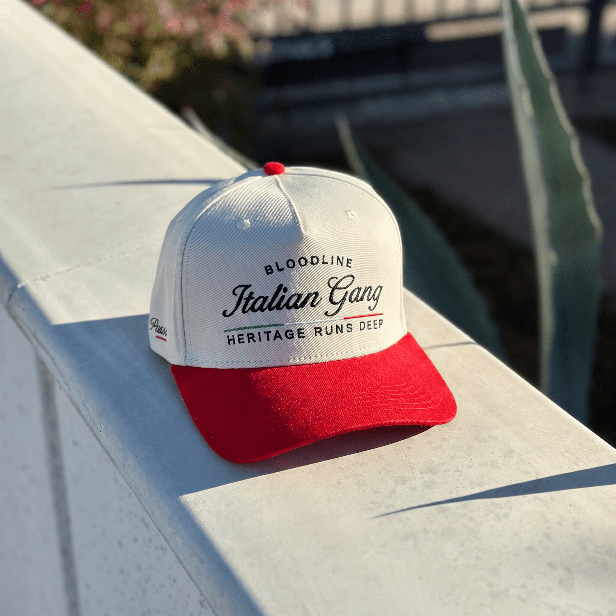 Red & Créme Snapback