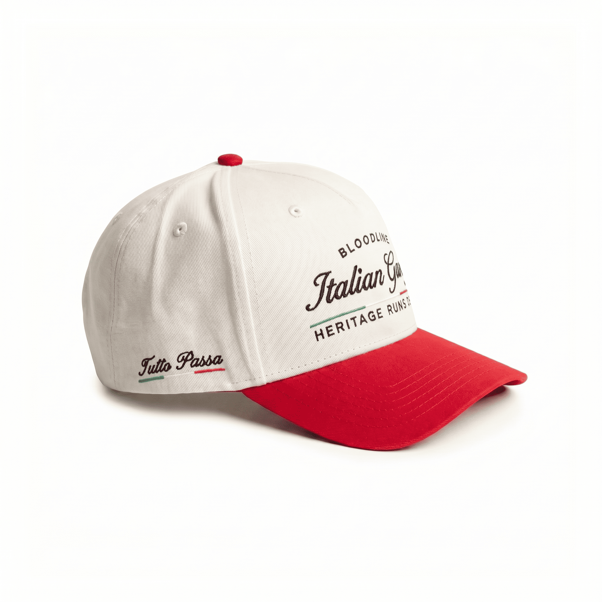 Red & Créme Snapback