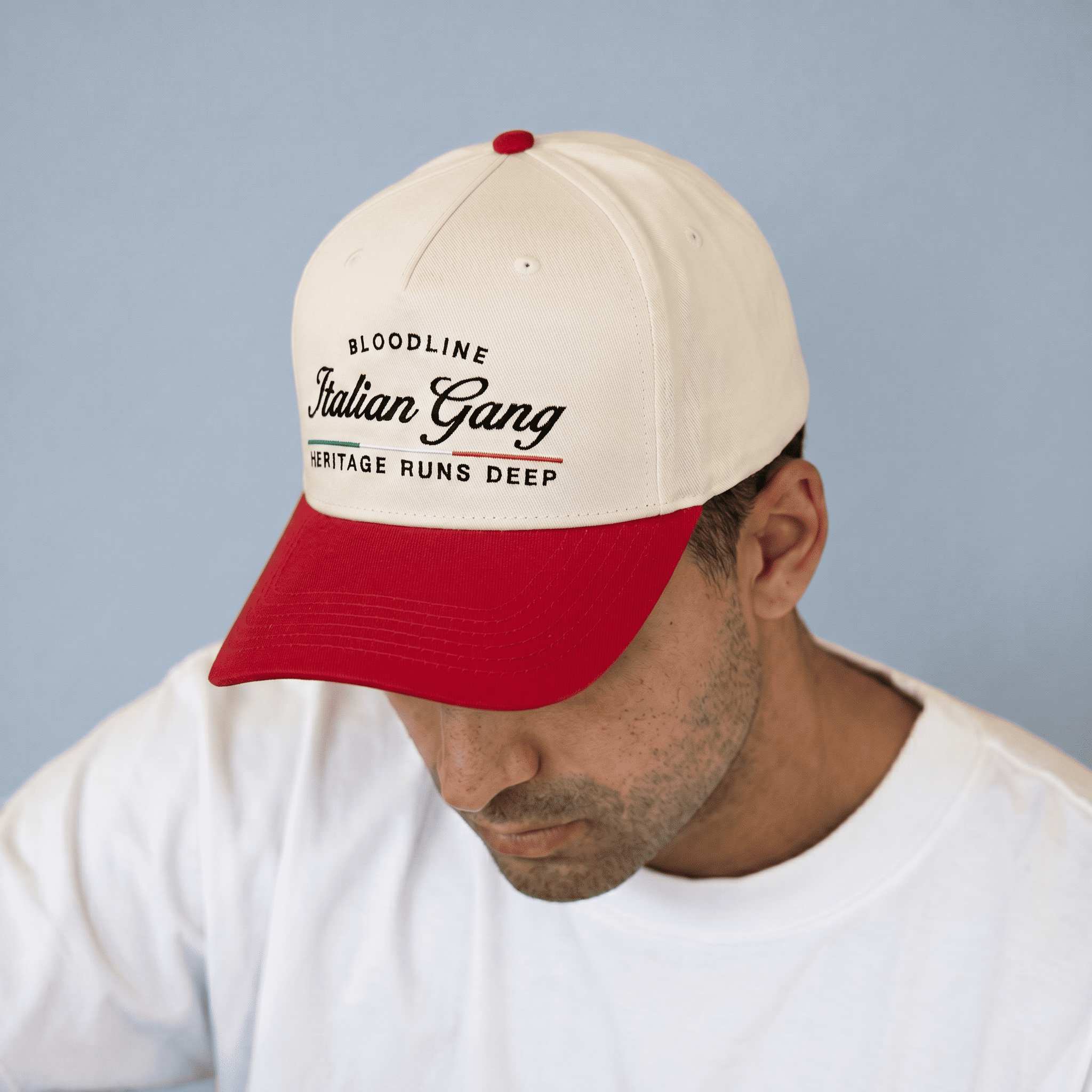 Red & Créme Snapback